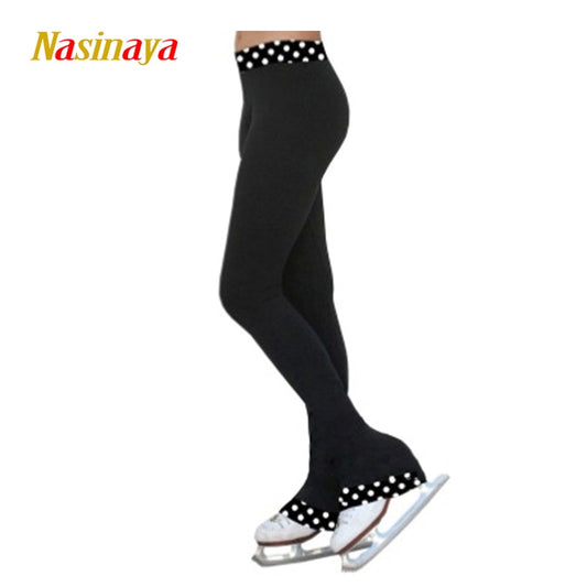 Women's Training Figure Skating Enters the Competition Pants Patinaje Tight and Warm Artistic Gymnastics Performance Suit