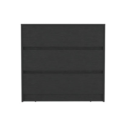 Dresser Maldus, Three drawers -Black