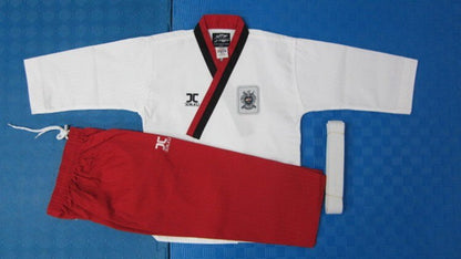Lucamino Promotional JCALICU Taekwondo Training Uniforms J-Calicu Poomsae Practice Clothes Male/Female Tae Kwon Do Uniforms