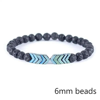 Men Bracelet Natural Moonstone Bead Tibetan Buddha Bracelet Chakra Lava Stone Diffuser Bracelets Men Jewelry