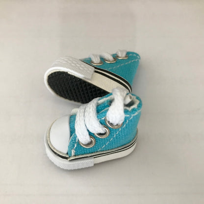 1 Pair 3.5cm Doll Shoes for Blyth Licca Jb Doll Mini Shoes for Russian Doll Sneakers Shoes for 1/12 BJD Doll Doll Accessories