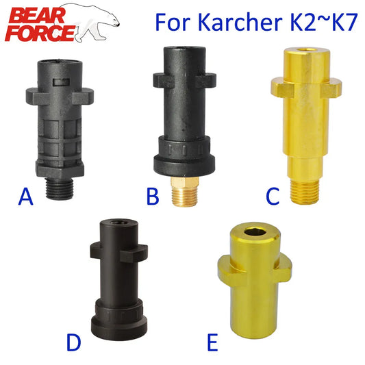 Snow Foam Lance Adapter Foam Gun Lance Nozzle Connector Foam Cannon Adapter for Karcher K2 K3 K4 K5 K6 K7 High Pressure Washer