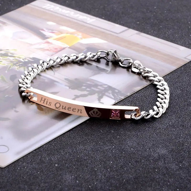 Women Silver Color Rose Gold Bracelet for Female Pulseras Crystal Heart Charm Bracelet Women Bridal Wedding Fine Jewelry