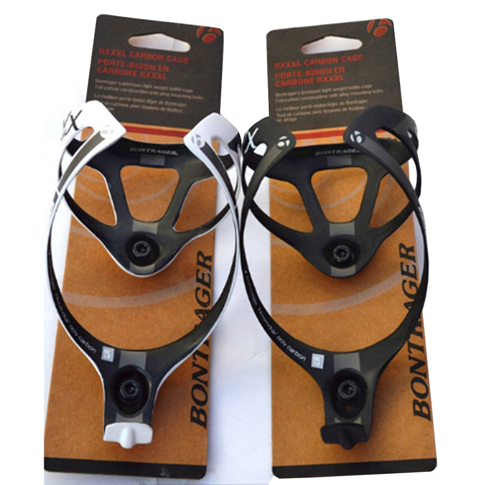2 PCS Full Carbon Fibre Bottle Cage Bottle Holder Bicycle Accessories With Package Matte Finish 2 Colors