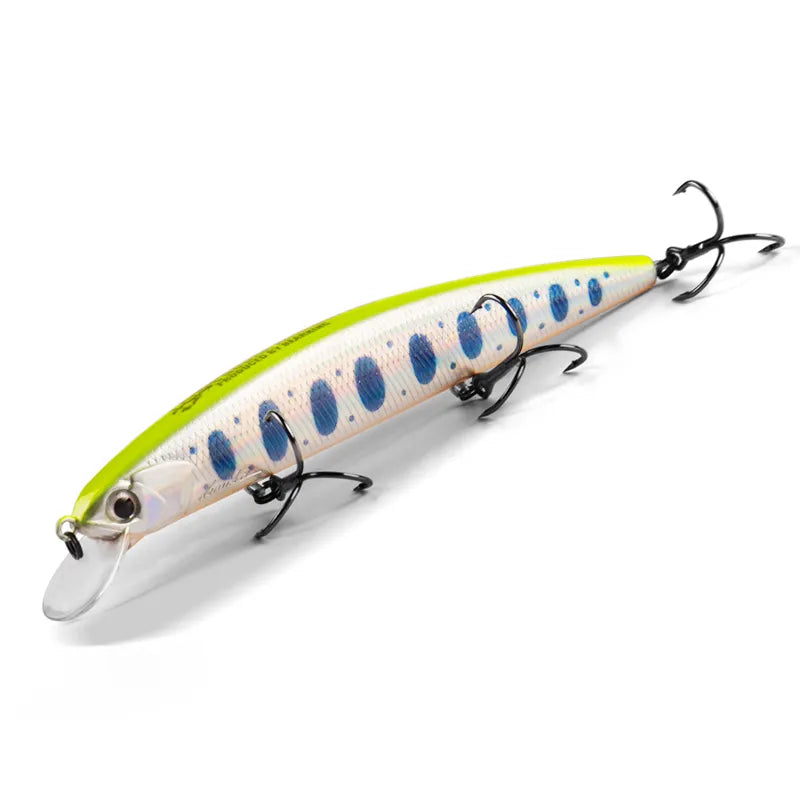 BEARKING for Artificial Fishing Lures Minnow Quality Wobblers Baits 13cm 21g Suspending Hot Model Crankbaits Popper
