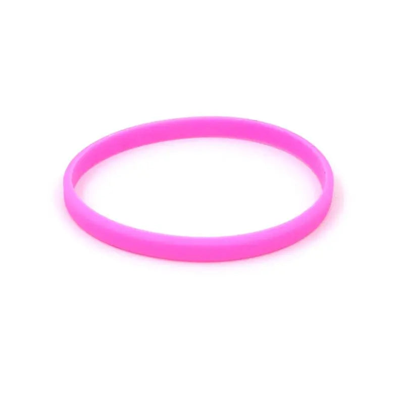 5 Pieces Mix Color Fitness Wristband Rubber Silicone Men's Women's Children's Bracelet for Man Jewelry Glow in the Dark