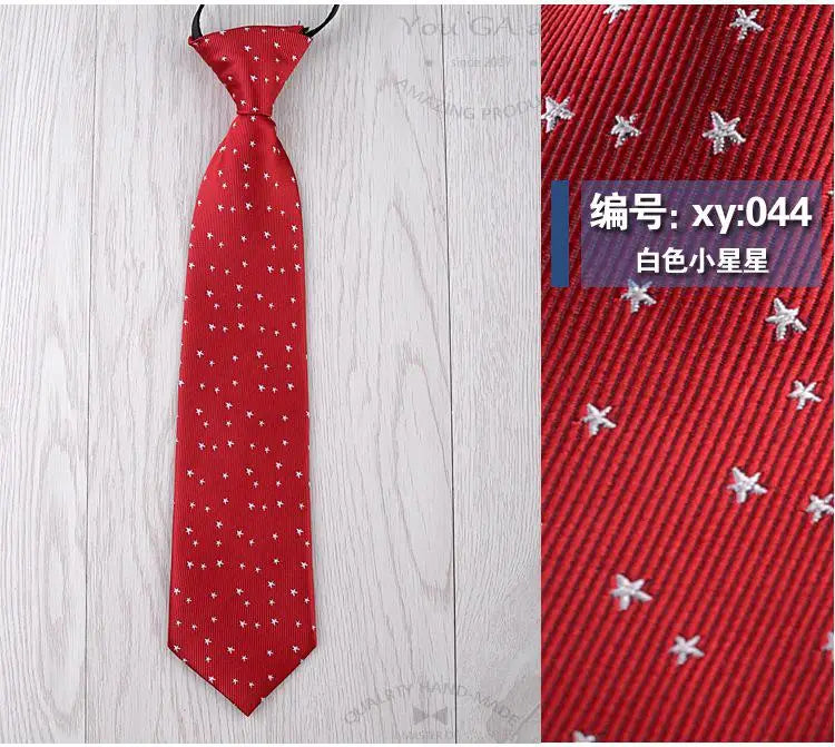 28*6cm Gravata Boys Girls Children's Tie School Class Dance Costume Accessories Band Cartoon Student Tie Necktie Neckcloth
