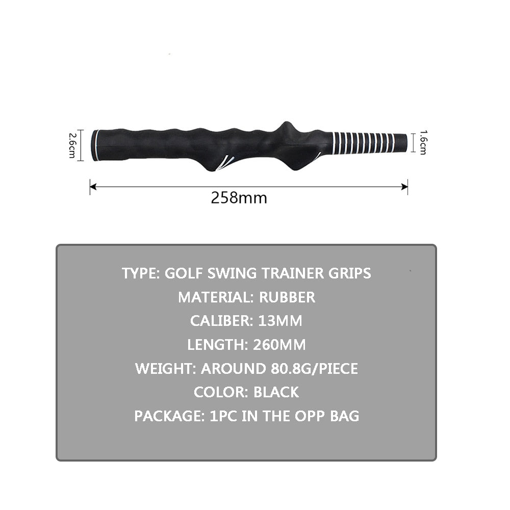 1Pc Golf Swing Trainer Grips Golf Club Grip Rubber for Beginner Golf Accessories