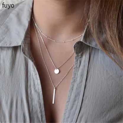 Bohemian Moon Star Crystal Heart Choker Necklace for Women Necklace Pendant on Neck Chocker Necklace Jewelry