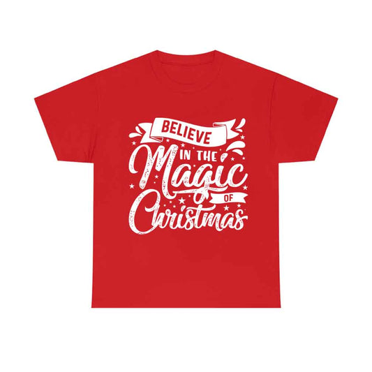 Believe in Magic of Christmas Tshirt