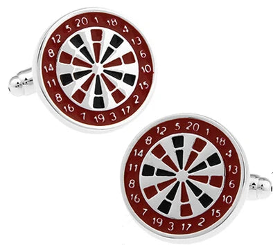 Men's Cufflinks Sport Series Rugby Golf Football Tennis Design Cuff Links for Men Copper Quality