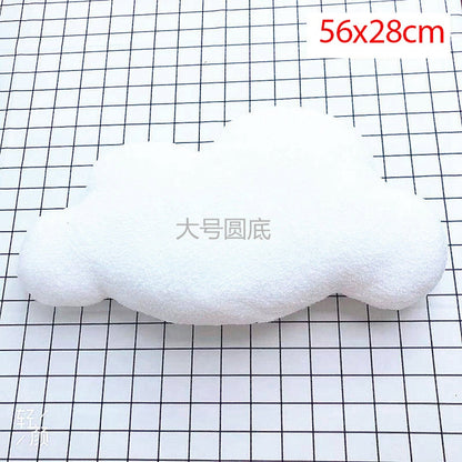 Cute 3 Sizes Cloud Shaped Pillow Cushion Stuffed Plush Toy Bedding Baby Room Home Decoration