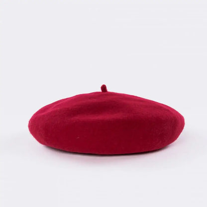 COKK Wool Beret Female Winter Hats for Women Flat Cap Knitted Hats Lady Girl Berets Hat Female Boina Bonnet Painter Hat Cap Hot
