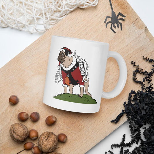 Vinny the Pug Christmas Mug #2