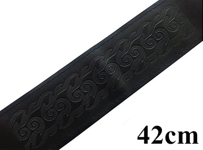 Truck Bus Car Steering Wheel Cover DIY 42/45/47/50cm Steering Wheel Wrap Braid on the Steering Wheel Leather Interior