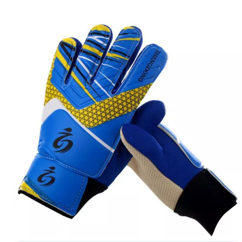 Kid's Soccer Goalkeeper Gloves Guantes De Portero for Children 5-16 Years Old Soft Goalkeeper Gloves Size 5/6/7