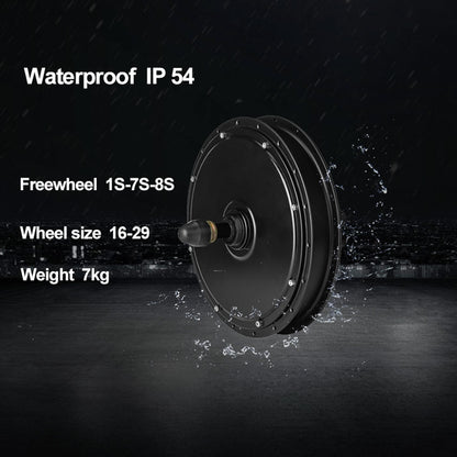 Paion Ebike  Motor 48V 1500W Hub Motor Brushless Electric Bike  Rear Motor Electric Bicycle / Cassette Hub Motor