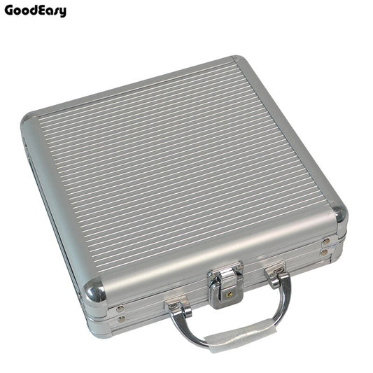 Aluminum Casino Texas Poker Chips Case Capacity Suitcase Black Jack Poker Container Box Tool Case Outdoor Vehicle Kit Box