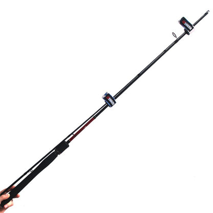 2pcs/Lot LUSHAZER Fishing Rod Tie Magic Fishing Tool Cable Tie Rod Strap Belt Tie Rod Fishing Accessories Suspenders