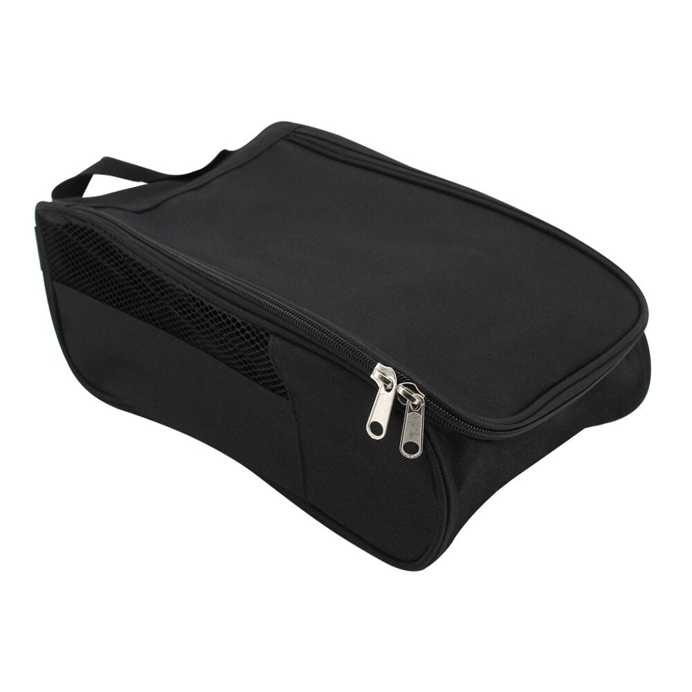 Portable Golf Shoes Bag Zipper Shoe Case Breathable Water Resistant Carrier Shoe Accessory Black Green Red Drop Ship