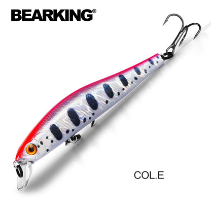 BEARKING 9cm 10g Hot Fishing Gear Shone SP Lures Minnow Crank ,Tungsten Magnet Weight System Wobbler Bait Isca Artificial