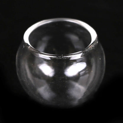 1PCS 1:12 Pet a Glass Bowl for Fish Tank Pole Nets Dollhouse Miniature 1/12 Doll House Decor Accessories