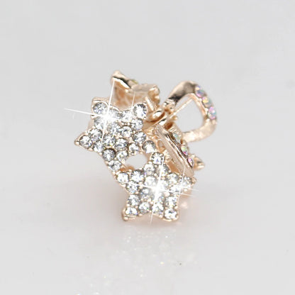 AINAMEISI New 7 Style Metal Crab Claw Clip for Women Girls Charm Barrette Full Rhinestone Wedding Hair Accessories Jewelry