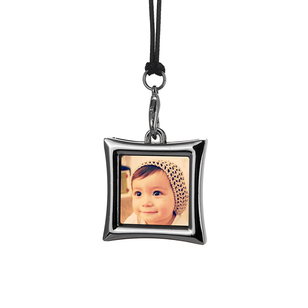 Creative Car Pendant Photo Frame Auto Ornaments Interior Rear View Mirror Decoration Love Family Girl Friends Photos Cars