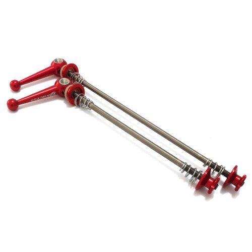 Ultra-Light 48g/Pair Titanium Ti Axis Skewers QR MTB Road Bike Bicycle Quick Release Front 100 Rear 130/135mm Wheel Hub Skewers