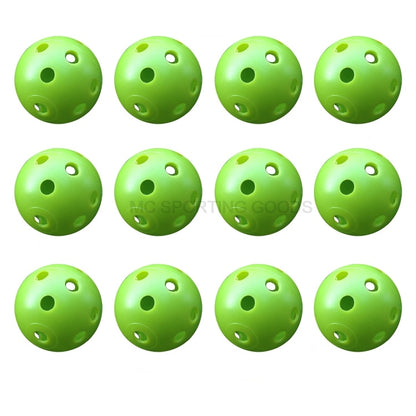 12pcs/Lot Indoor Golf Ball Golf Practice Balls Golf Light Ball Have Hole Golf Training Aids 7 Colors to Choose Drop Shipping New