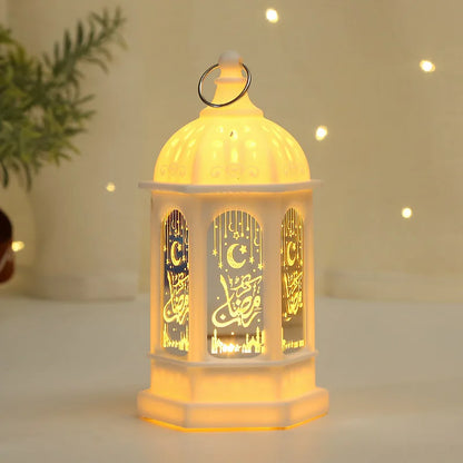 EID Mubarak LED Wind Lights Ramadan Decoration for Islamic Muslim Home Festival Party Decor Ramadan Kareem Eid Al Adha