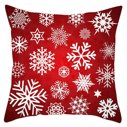 45x45cm Santa Claus Christmas Pillowcase Merry Christmas Decor for Home Christmas Ornament Xmas