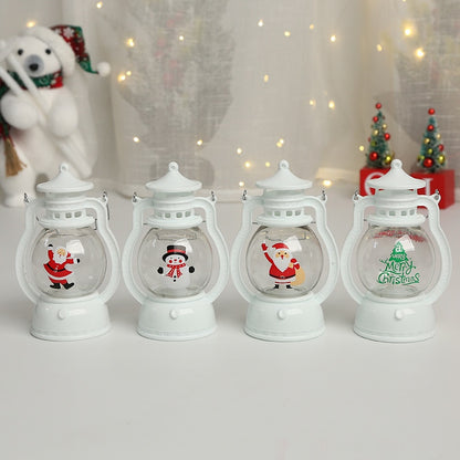 Christmas Portable Small Oil Lamp Led Light Christmas Decorations for Home Christmas Ornament Xmas Navidad Natal New Year 2023