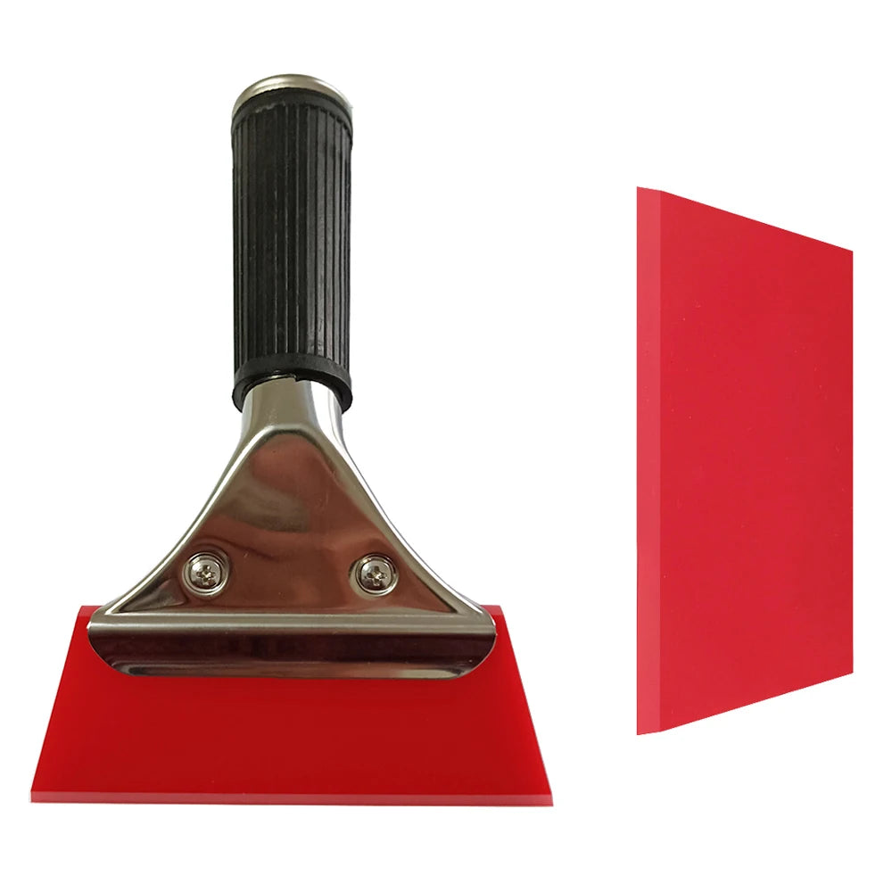 Glass Water Wiper Film Scraper Auto Ice Tools Window Tints Plastic Wrap Vinyl Squeegee Auto Install Household Cleaning Tool B102