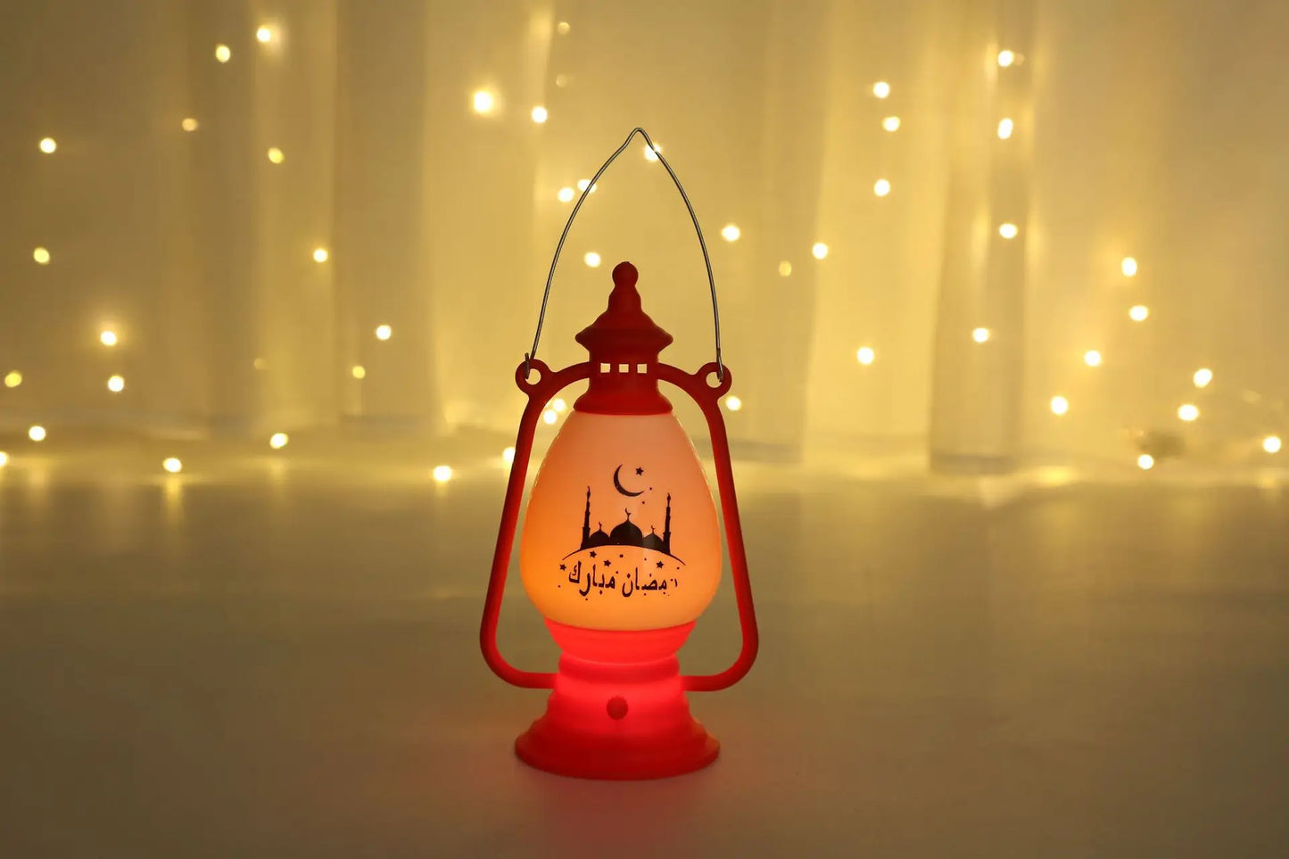 EID Mubarak LED Wind Lights Ramadan Decoration for Islamic Muslim Home Festival Party Decor Ramadan Kareem Eid Al Adha