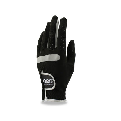 1 Pcs Mens Golf Glove Micro Soft Fiber Color Black Golf Gloves Men Left/Right Hand Non-Slip Drop Ship