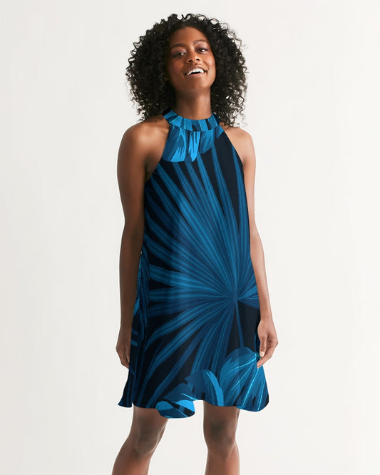 Women's Headed South Casual Halter Dress