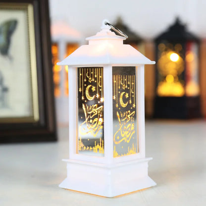 EID Mubarak LED Wind Lights Ramadan Decoration for Islamic Muslim Home Festival Party Decor Ramadan Kareem Eid Al Adha