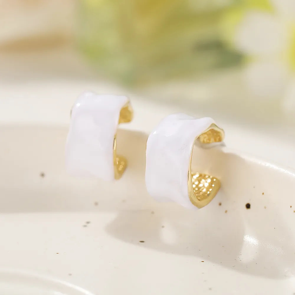 17KM New Vintage Earrings 2022 Geometric Shell Earrings for Women Girl BOHO Resin Drop Earrings Brincos Fashion Tortoise Jewelry