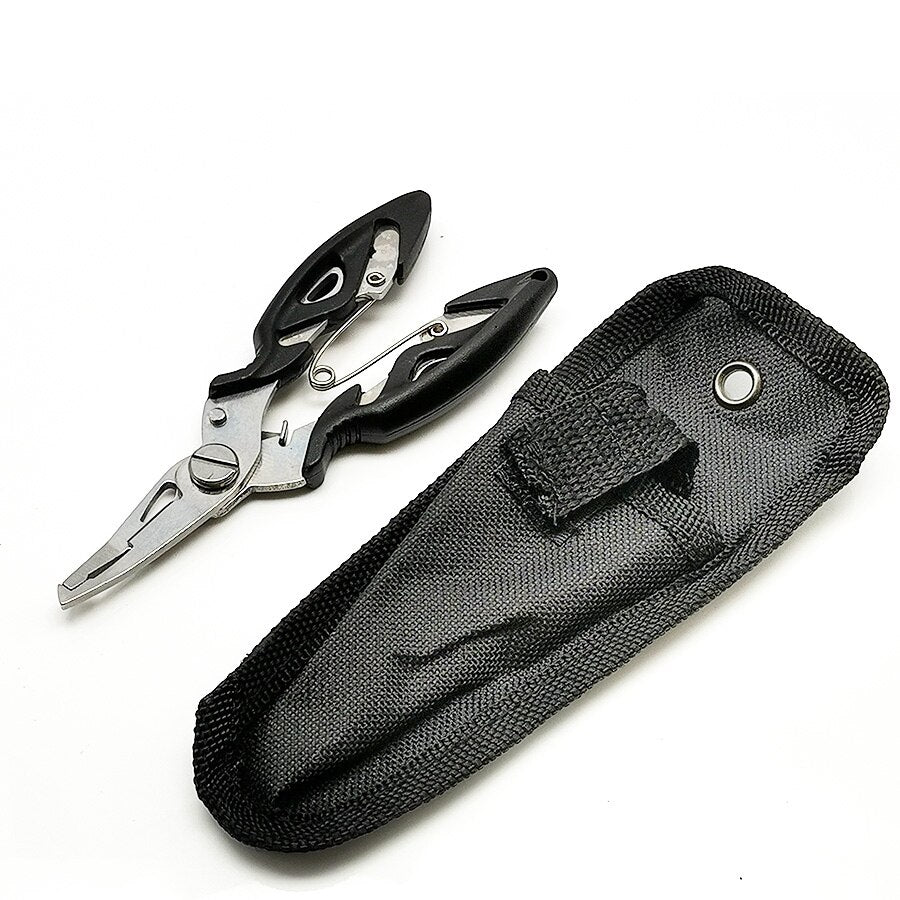 BODECIN Cutter Plier Scissor Fish Gripper Plier Set Nipper Pincer Snip Fishing Lure Lipgrip Accessory Tool Clip Grabber Trigger