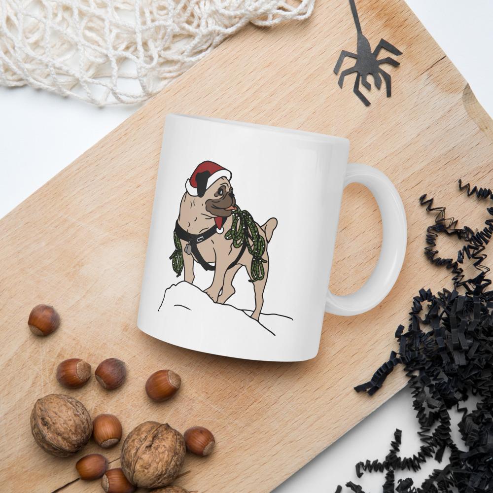 Vinny the Pug Christmas Mug #3