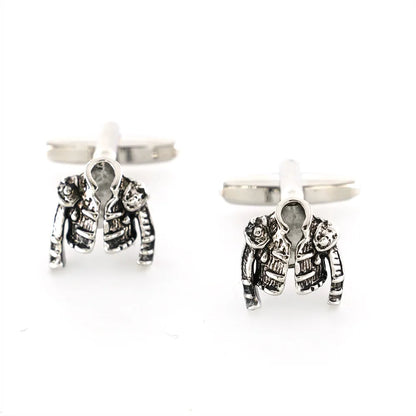 Skull Cufflinks 28 Vintage Skeleton Designs Men's Designer Cuff Links