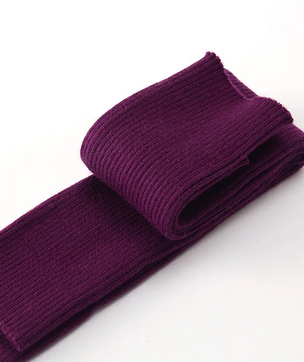 Sparsil Women Winter Arm Warmers Cashmere Fingerless Long Gloves Solid Warm Mittens Elbow Thread Knitted Sleeves 50cm Glove