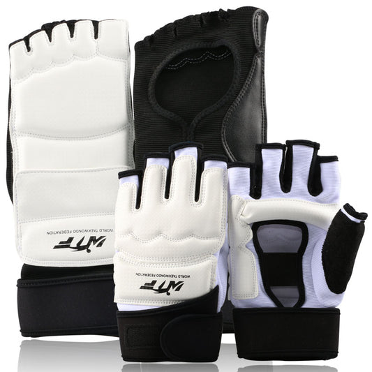Taekwondo Protective Gear Ankle Foot Protector Palm Guard Boxing Gloves Karate Fighting Child Shin Guard Set WTF Guard Karate