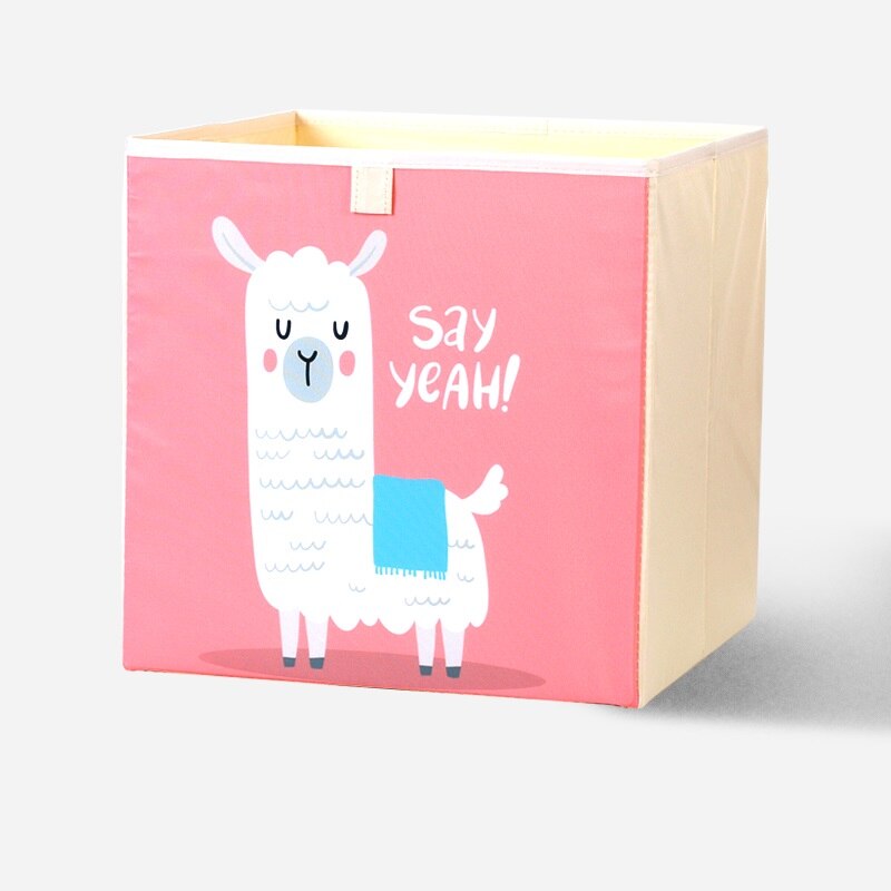 2020 Cartoon Toy Storage Box  Folding Storage Bins Wardrobe Drawer Organizer Clothes Storage Basket Kids Toys Organizer