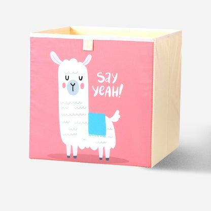 2020 Cartoon Toy Storage Box  Folding Storage Bins Wardrobe Drawer Organizer Clothes Storage Basket Kids Toys Organizer