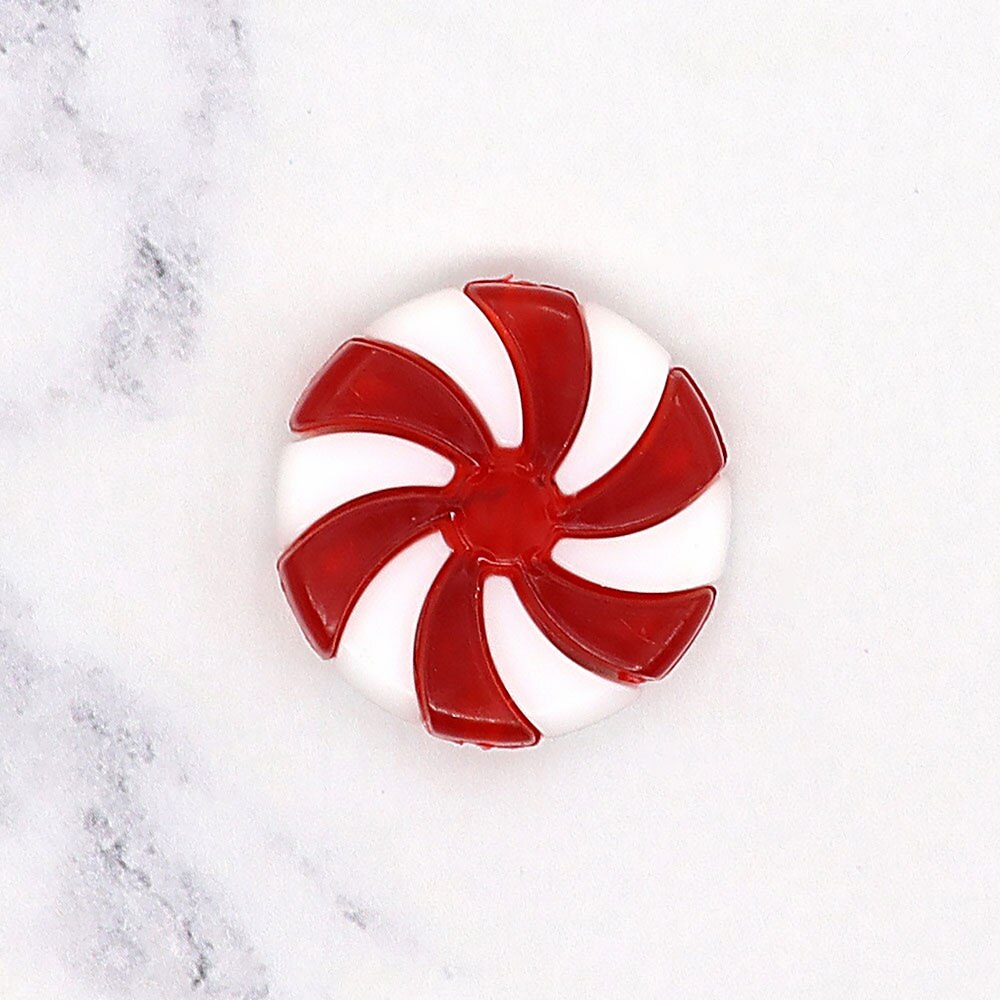 10pcs Candy Christmas Tree Decorations Christmas Candy DIY Decor Peppermint Candy Decorations Christmas Candy Charms
