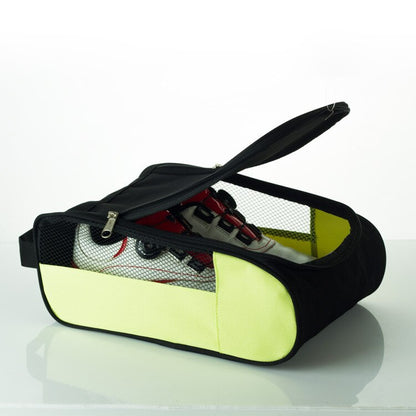 Portable Golf Shoes Bag Zipper Shoe Case Breathable Water Resistant Carrier Shoe Accessory Black Green Red Drop Ship