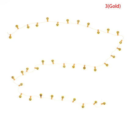 1/12 Scale 1 String of Fake Lights Christmas Good Decoration Dollhouse Miniature Mini Furniture Accessories String Lights