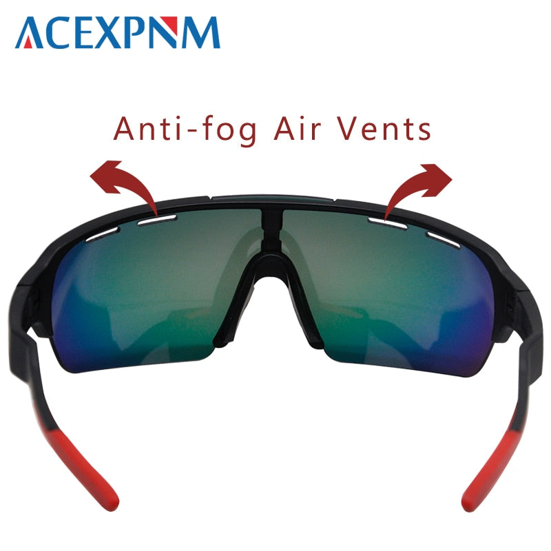 Brand New 2019 Polarized Cycling Glasses Outdoor Sports Cycling Goggles Mountain Bike Cycling Eyewear Sunglasses 4 Lens
